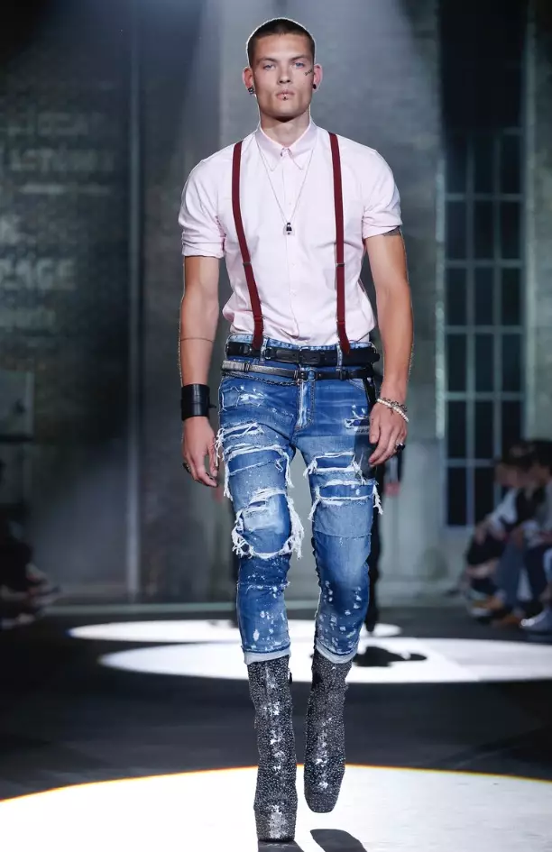 I-DSQUARED2 MENSWEAR SPRING SUMMER 2017 MILAN (6)