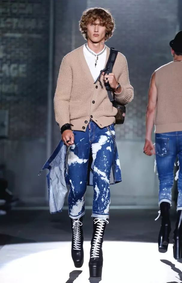 I-DSQUARED2 MENSWEAR SPRING SUMMER 2017 MILAN (11)