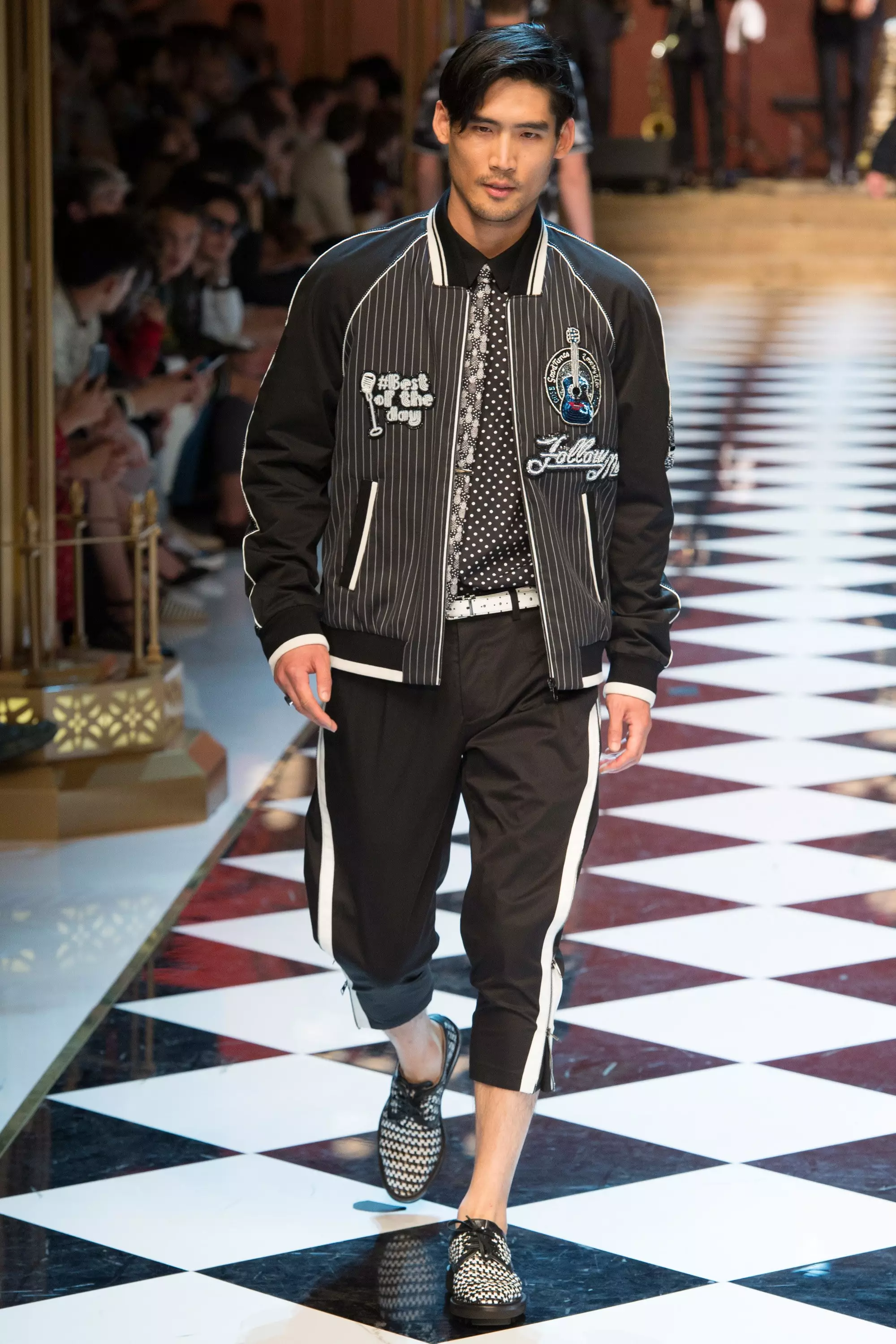 DOLCE&GABBANA HOMME PRINTEMPS ÉTÉ 2017 MILAN (58)