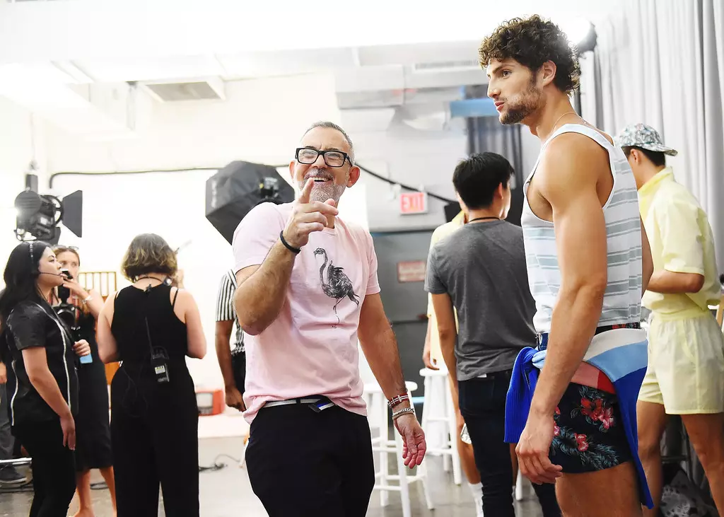 Parke און Ronen פרילינג זומער 2019 NYFW Backstage4