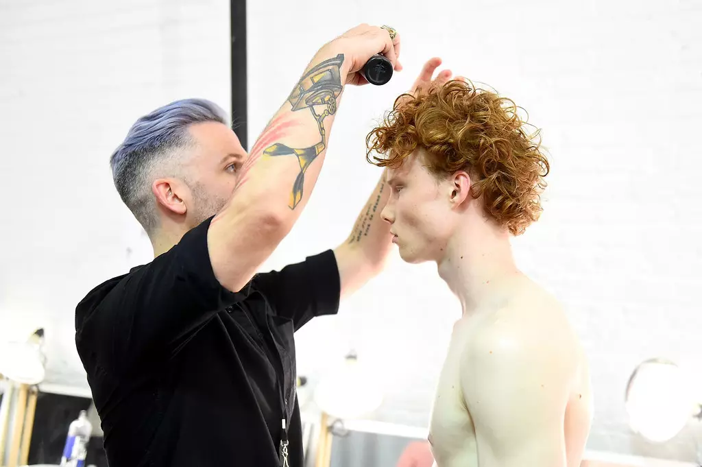 Parke און Ronen פרילינג זומער 2019 NYFW Backstage7