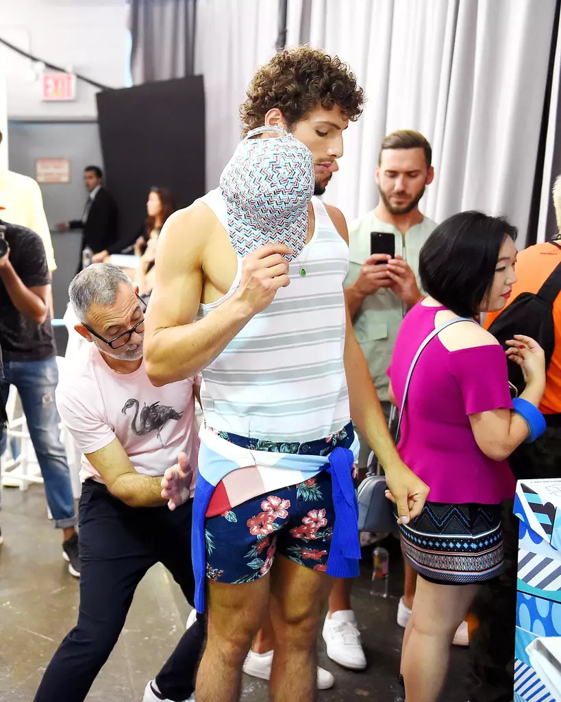 Parke le Ronen Spring Summer 2019 NYFW Backstage9